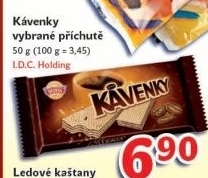 Oplatky Kávenky Sedita