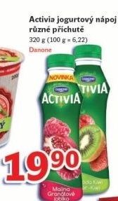 Jogurtový nápoj Activia Danone