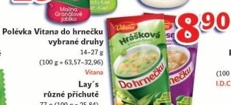 Instantní polévka do hrnečku Vitana