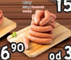 Párky Kostelecké uzeniny