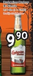 Pivo světlé výčepní B: Classic Budweiser Budvar
