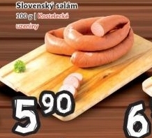 Salám slovenský točený Kostelecké uzeniny