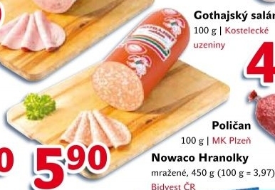 Salám Gothaj Kostelecké uzeniny