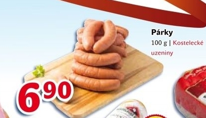 Párky Kostelecké uzeniny