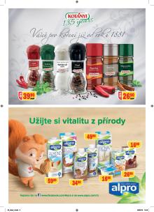 akční leták Žabka 20.4.2016-3.5.2016