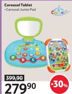 Dětský tablet Junior Pad Carousel - Tesco akcniletaky.com