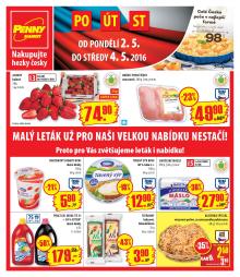 akční leták Penny Market 2.5.2016-4.5.2016