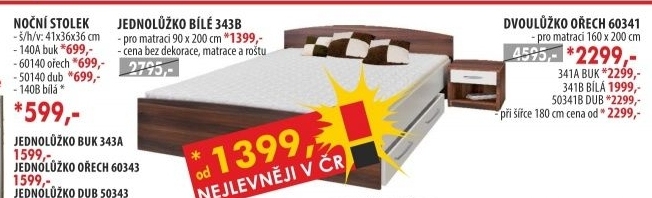 Noční stolek 140A buk