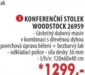Konferenční stolek WOODSTOCK dub 26959