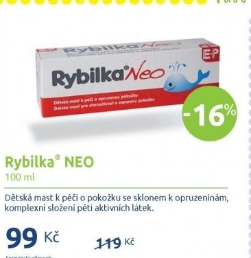 Mast na opruzeniny dětská Rybilka Neo
