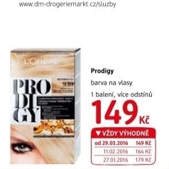 Barva na vlasy olejová Prodigy 5 L'Oréal