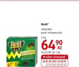 Nástraha na mravence Biolit