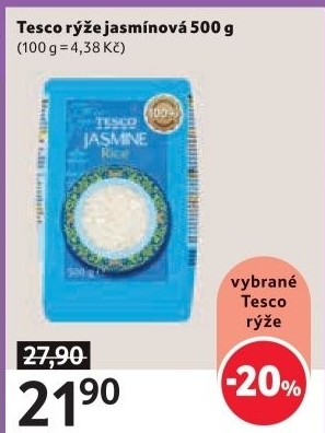 Rýže jasmínová Tesco