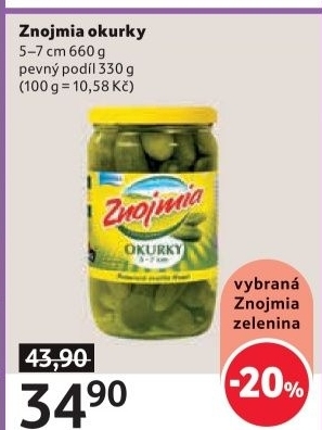 Okurky Znojmia