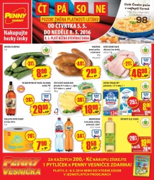 akční leták Penny Market 5.5.2016-8.5.2016