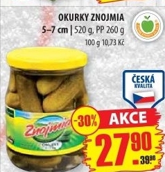 Okurky Znojmia