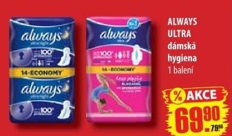 Vložky dámské Ultra Always