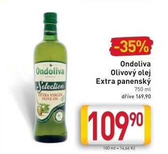 Olivový olej extra panenský Ondoliva