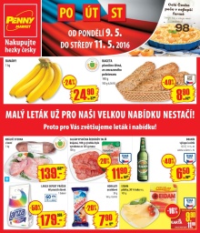 akční leták Penny Market 9.5.2016-11.5.2016