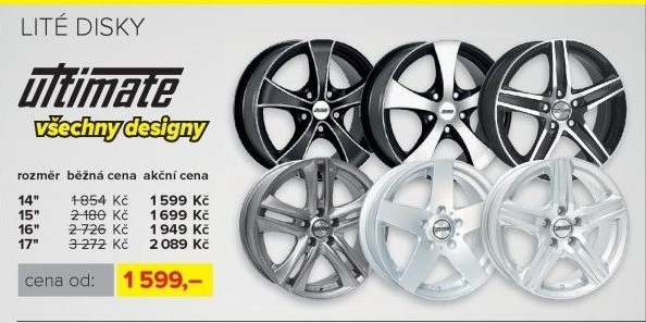 Litý disk ULTIMATE 14