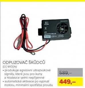 Odpuzovač škůdců M100