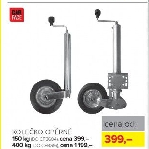 Kolečko opěrné CarFace, 150kg
