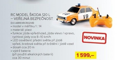 RC model Škoda 120 L, Veřejná Bezpečnost