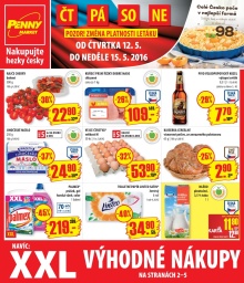akční leták Penny Market 12.5.2016-15.5.2016