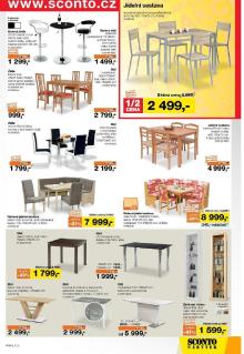 akční leták Sconto nábytek 11.5.2016-31.5.2016