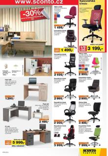 akční leták Sconto nábytek 11.5.2016-31.5.2016
