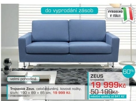 Zeus - 3sedák (MAM122 barva 002)