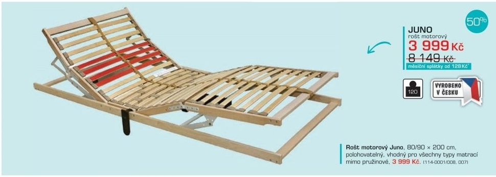 Motorový rošt Juno 80x200