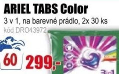 Ariel 3in1 PODS Color gelové kapsle 60 kusů
