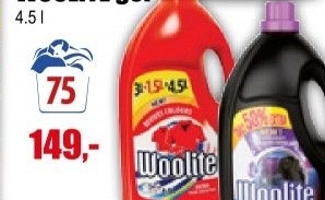 WOOLITE gel 4,5l/75 PD Extra Dark