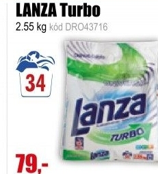 Prací prášek LANZA 34PD Turbo