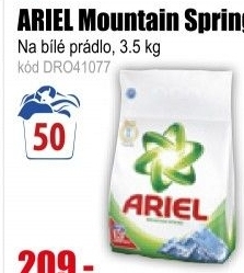 Prací prášek ARIEL 50PD Mountain Spring