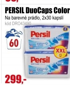 PERSIL DuoCaps Color box 2x30 gelových kapslí