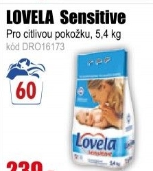 Prací prášek LOVELA 60PD sensitive