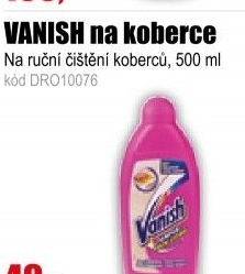 VANISH na ruční čištění koberců 500ml