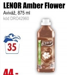 Aviváž LENOR 875ml Amber Flower PARF
