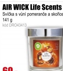 AIR WICK svíčka Life Scents Cozy by the fire 141g