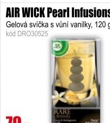 AIR WICK svíčka Pearl Infusions Madagaskarská Vanilka 120g