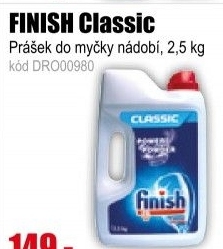 FINISH prášek do myčky 2,5kg