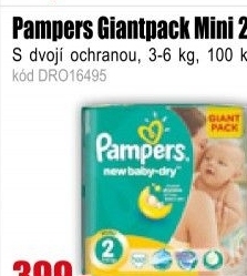 Plenky Pampers Giantpack Mini 2 100ks 3-6kg