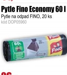 Pytle na odpad Fino Economy 60l 20ks