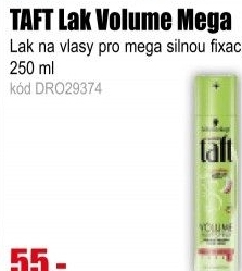 TAFT lak Volume Mega 250ml