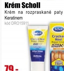 Krém Scholl na popraskané paty K+