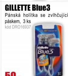 GILLETTE Blue3 holítka 3ks