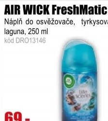 AIR WICK FreshMatic náplň Tyrkysová laguna 250ml