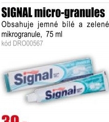 Zubní pasta SIGNAL micro-granules 75ml